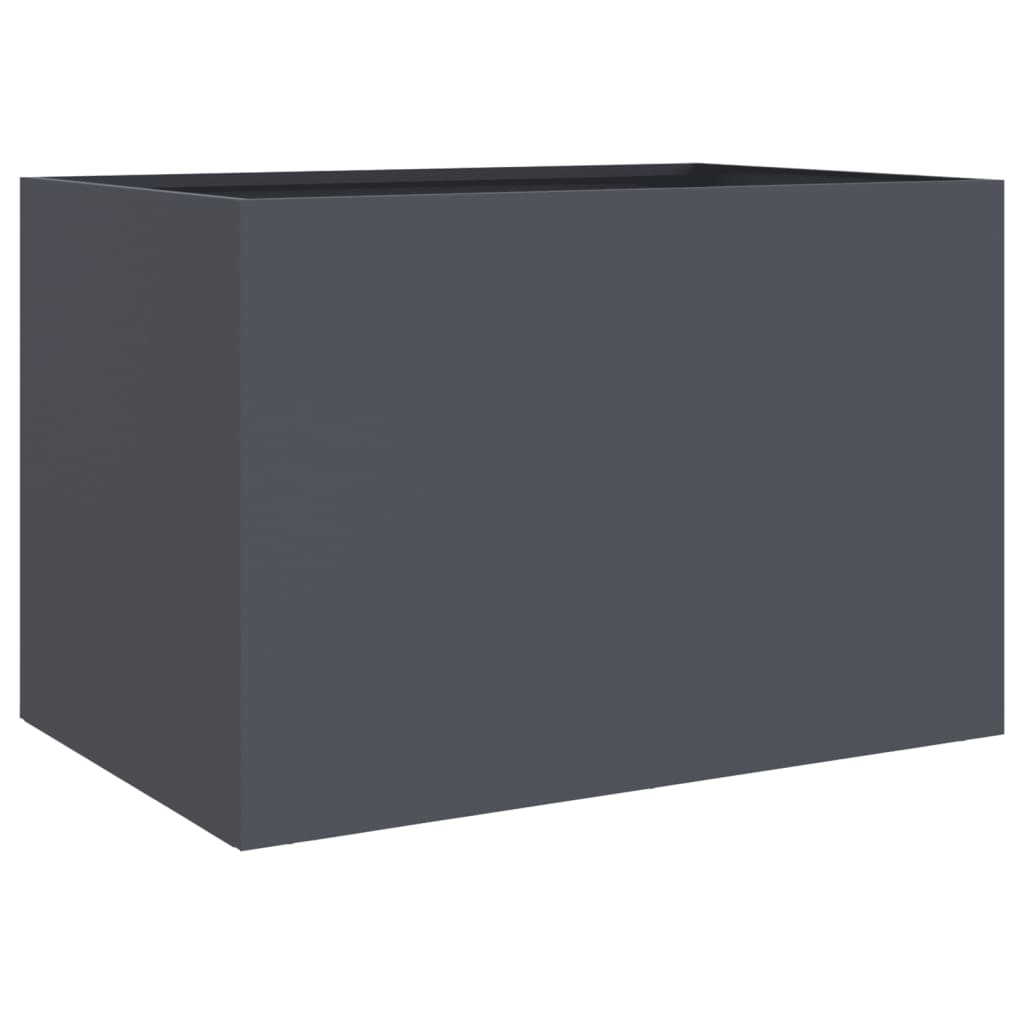 Fioriera Antracite 62x47x46 cm in Acciaio