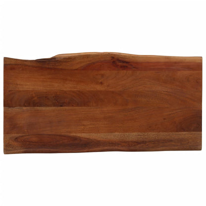 Tavolino ambra 110x55x40 cm in Legno Massello di Acacia