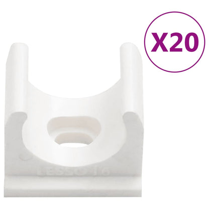 Canaline per Cavi con Clip ÃƒËœ16 mm 10 m in PVC