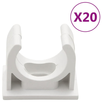Canaline per Cavi con Clip Ã˜25 mm 10 m in PVC