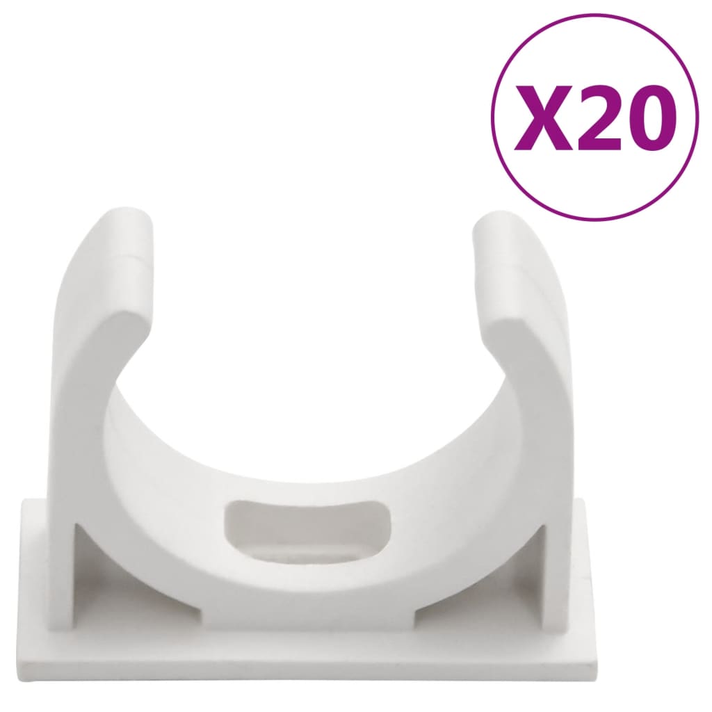 Canaline per Cavi con Clip Ã˜30 mm 10 m in PVC