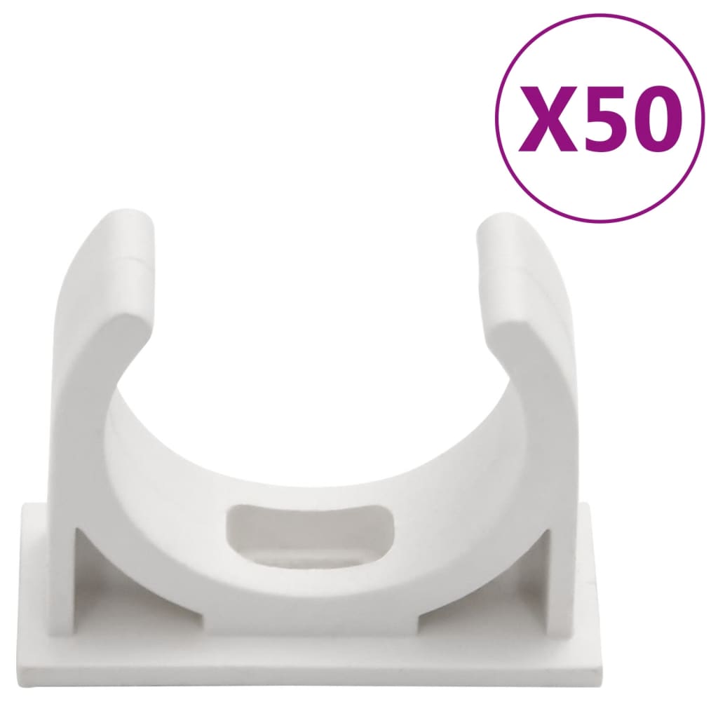 Canaline per Cavi con Clip Ã˜30 mm 30 m in PVC