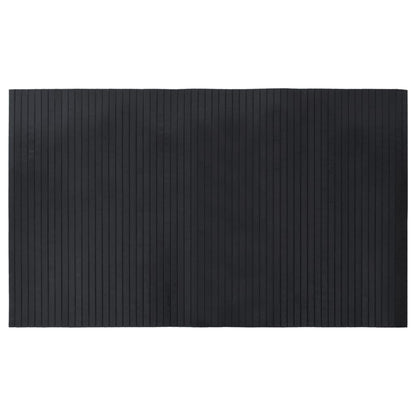 Tappeto Rettangolare Nero 60x100 cm in BambÃ¹