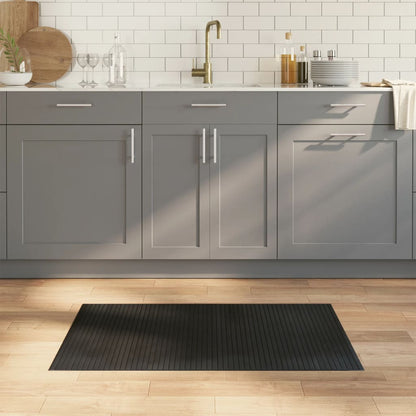 Tappeto Rettangolare Nero 60x100 cm in BambÃ¹