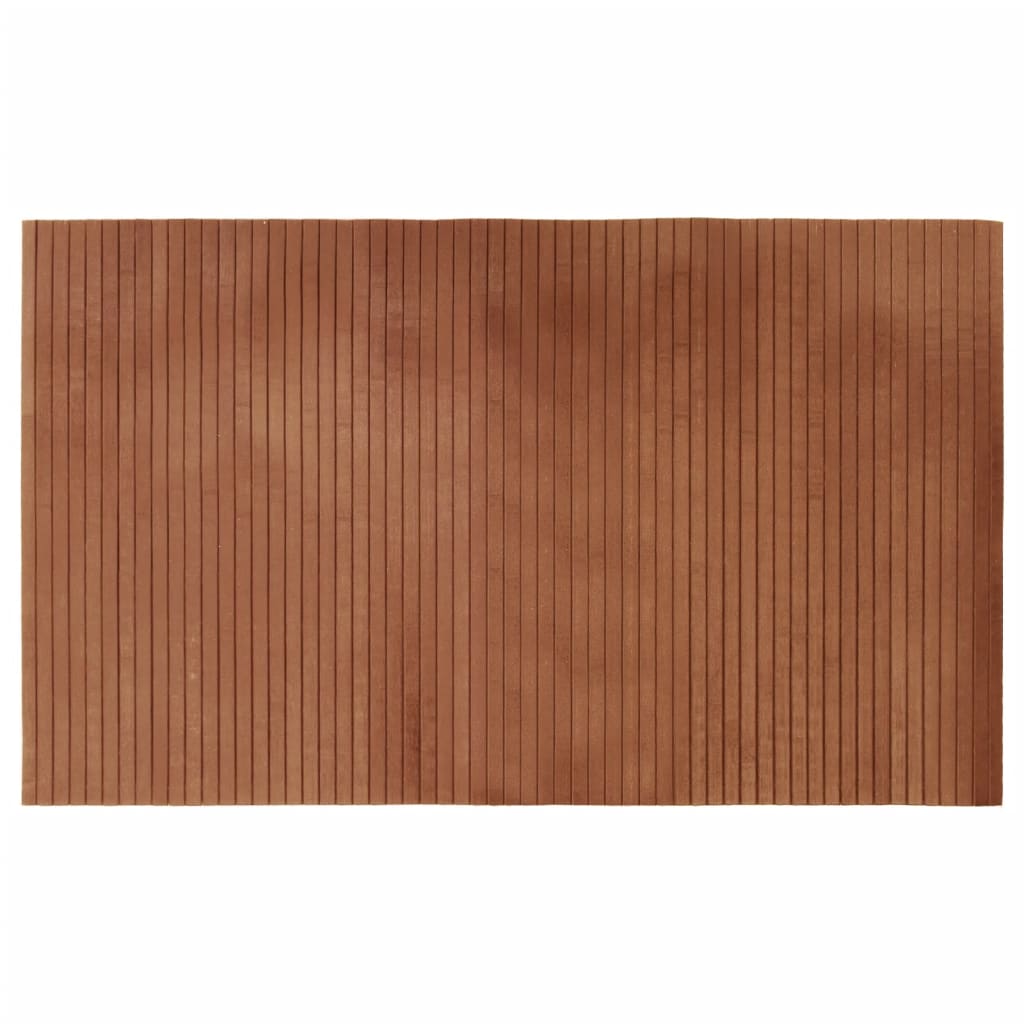 Tappeto Rettangolare Marrone 60x100 cm in BambÃ¹