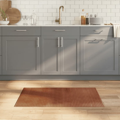Tappeto Rettangolare Marrone 60x100 cm in BambÃ¹