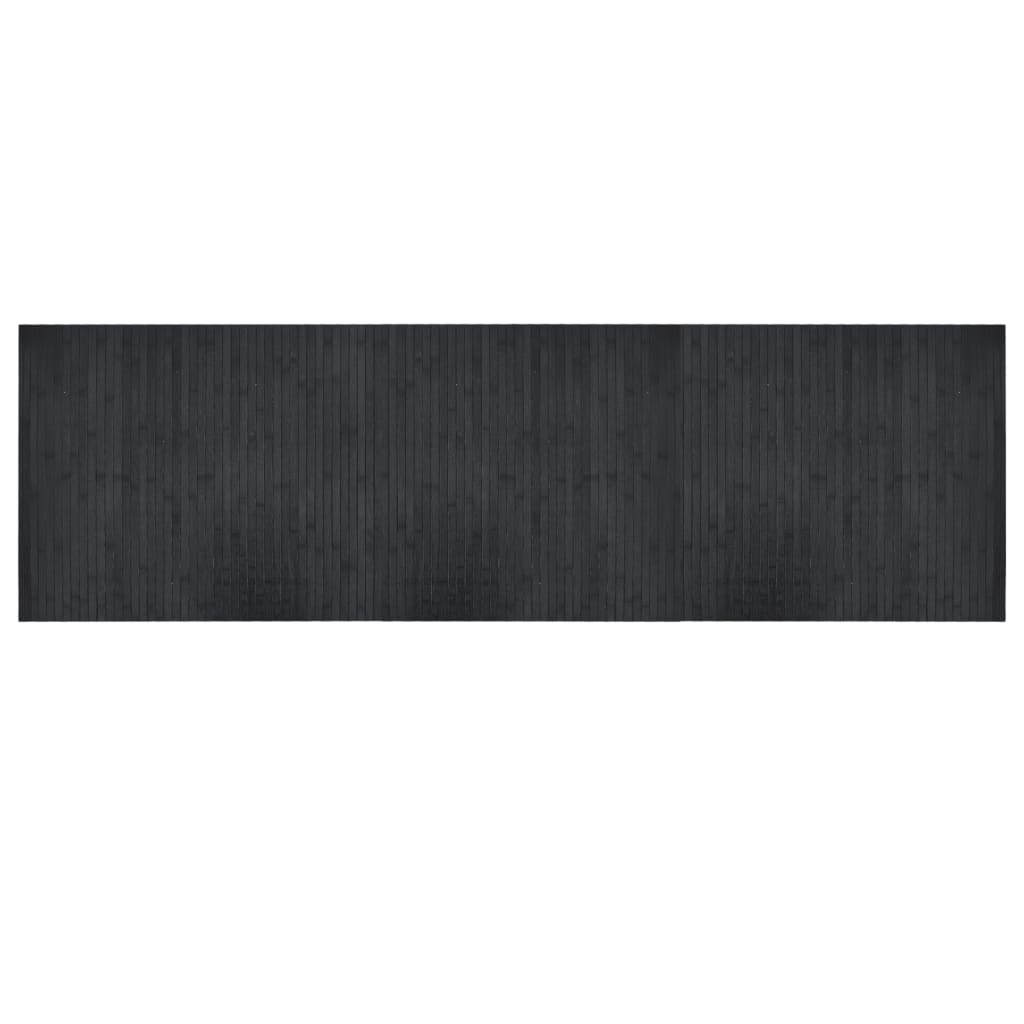 Tappeto Rettangolare Grigio 60x200 cm in BambÃ¹