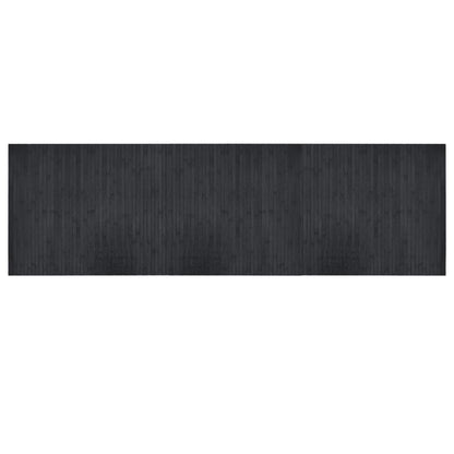 Tappeto Rettangolare Grigio 60x200 cm in BambÃ¹