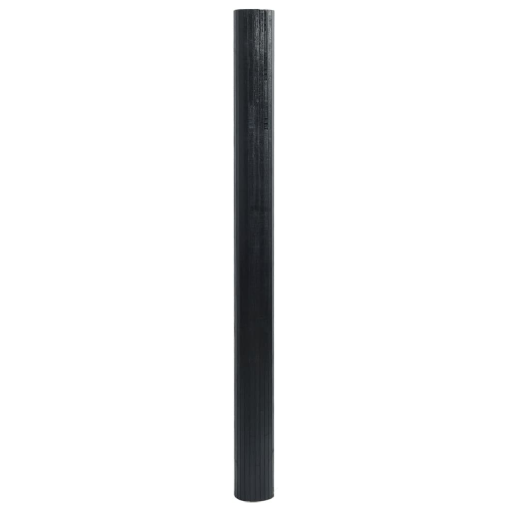 Tappeto Rettangolare Nero 60x300 cm in BambÃ¹