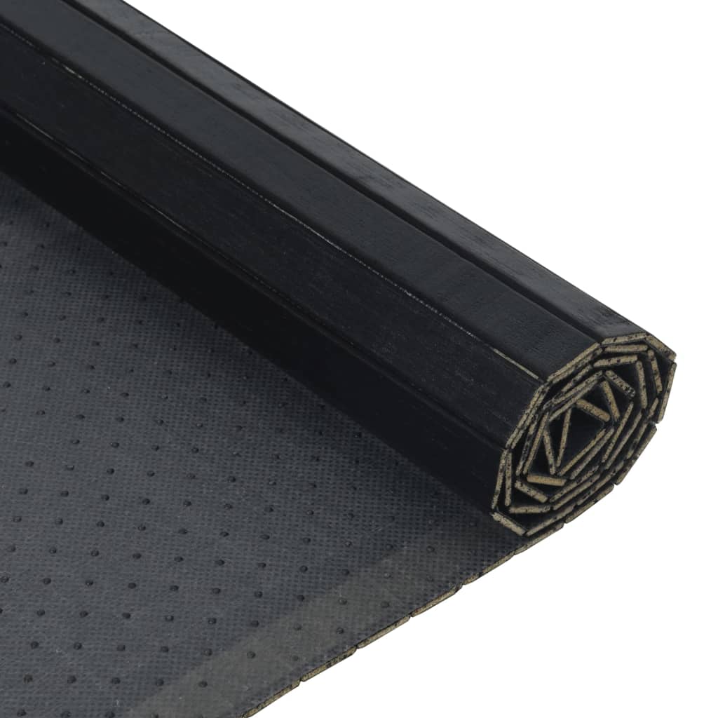 Tappeto Rettangolare Nero 60x300 cm in BambÃ¹