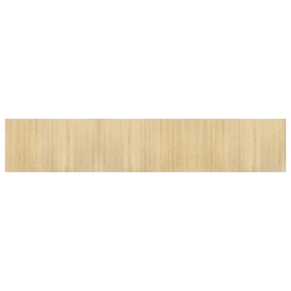 Tappeto Rettangolare Natura Chiaro 60x300 cm in BambÃƒÂ¹