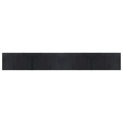 Tappeto Rettangolare Nero 60x400 cm in BambÃ¹