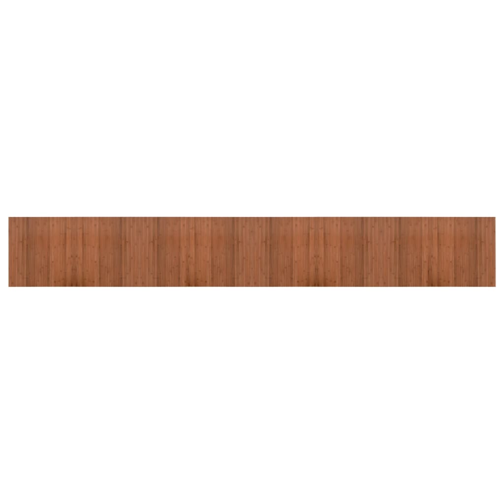 Tappeto Rettangolare Marrone 60x400 cm in BambÃ¹