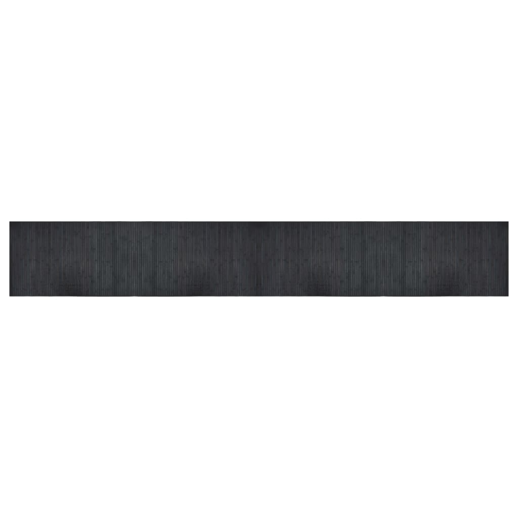 Tappeto Rettangolare Grigio 60x400 cm in BambÃ¹