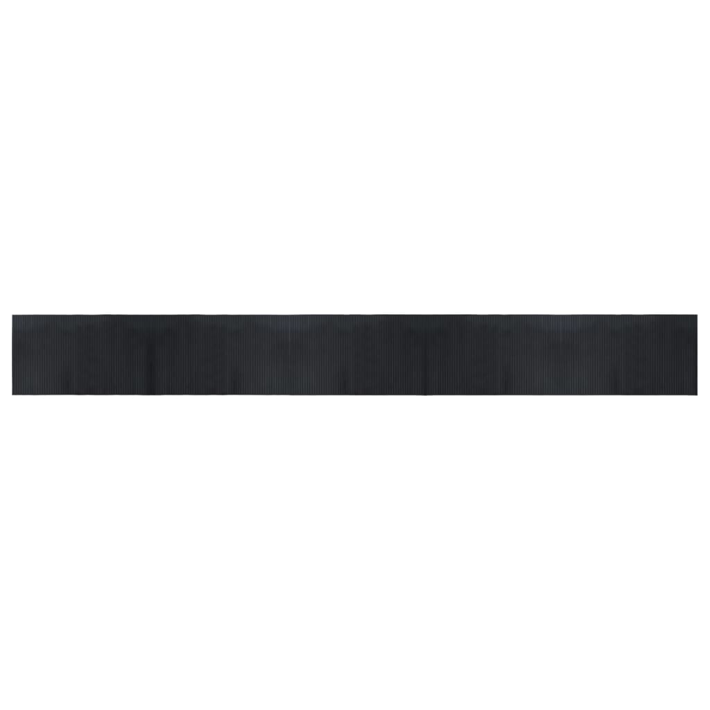 Tappeto Rettangolare Nero 60x500 cm in BambÃ¹
