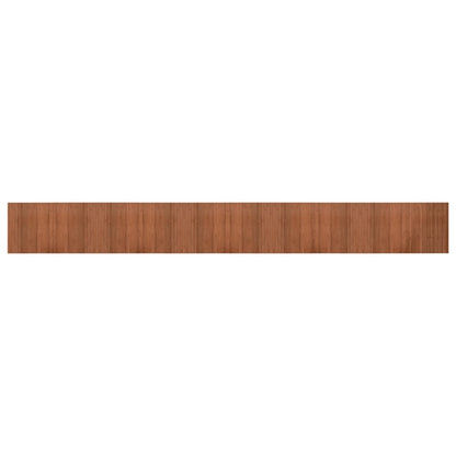Tappeto Rettangolare Marrone 60x500 cm in BambÃ¹