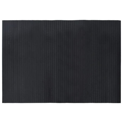 Tappeto Rettangolare Nero 70x100 cm in BambÃƒÂ¹