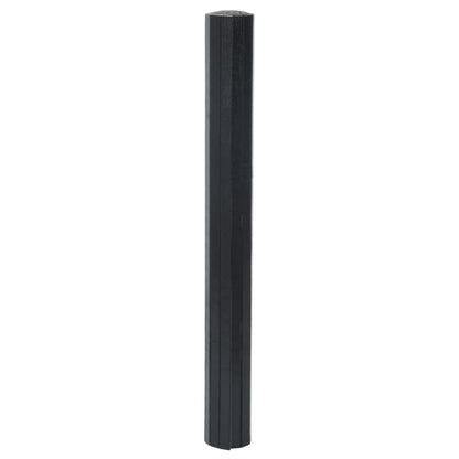 Tappeto Rettangolare Nero 70x100 cm in BambÃƒÂ¹