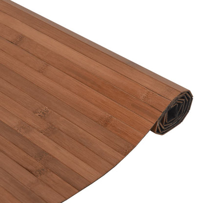 Tappeto Rettangolare Marrone 70x100 cm in BambÃ¹