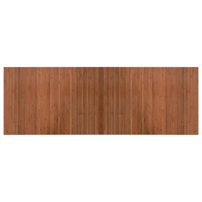 Tappeto Rettangolare Marrone 70x200 cm in BambÃ¹