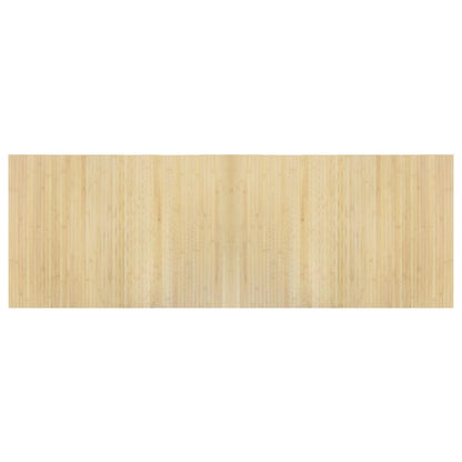 Tappeto Rettangolare Natura Chiaro 70x200 cm in BambÃƒÆ’Ã‚Â¹