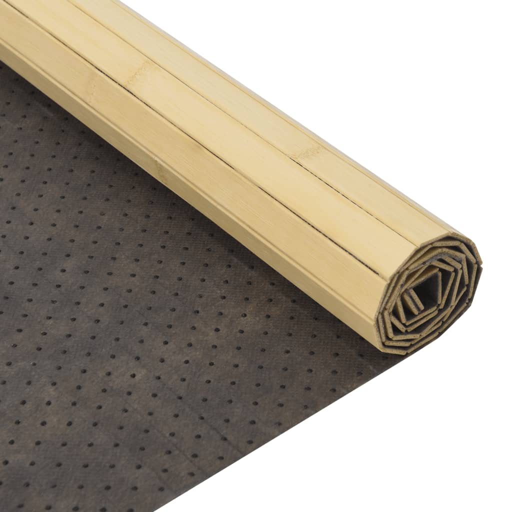 Tappeto Rettangolare Natura Chiaro 70x200 cm in BambÃƒÆ’Ã‚Â¹