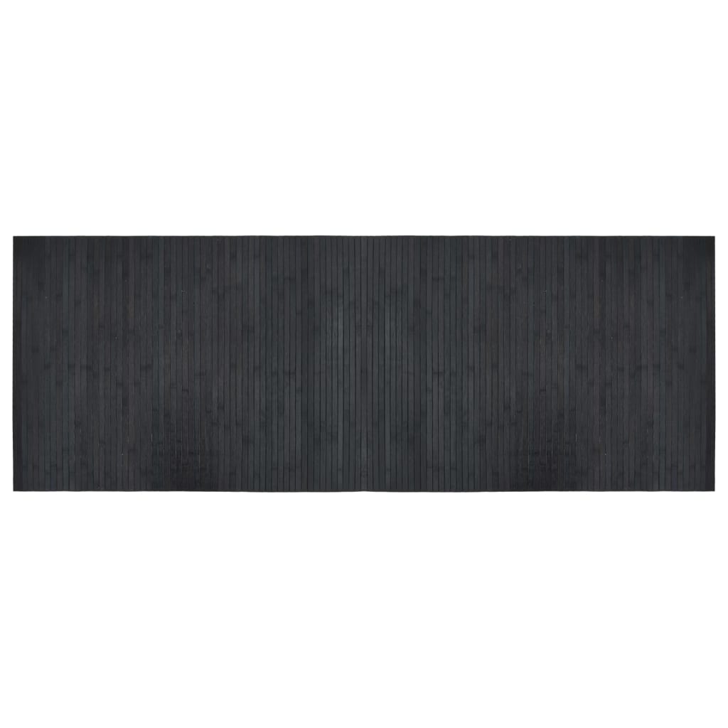 Tappeto Rettangolare Grigio 70x200 cm in BambÃ¹
