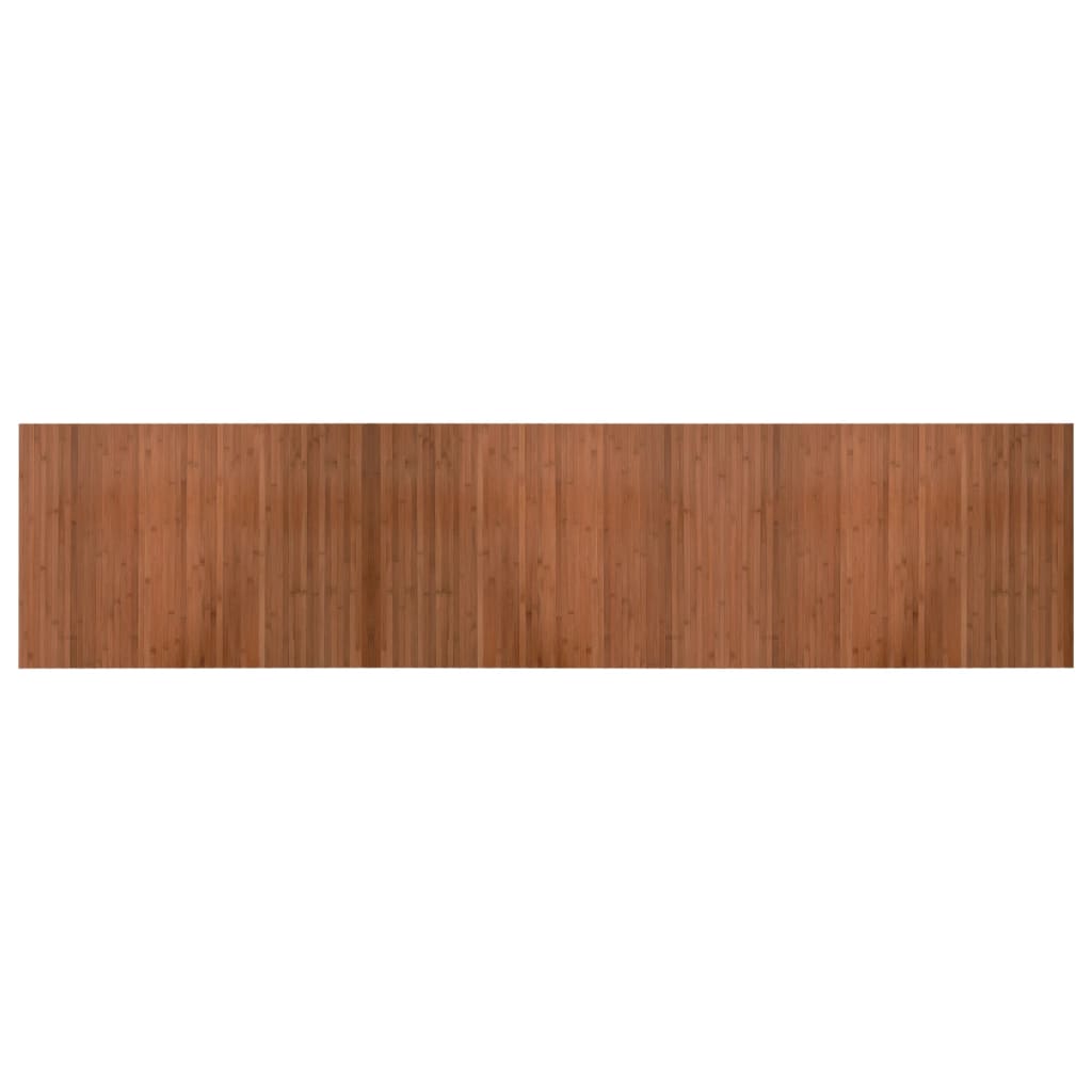 Tappeto Rettangolare Marrone 70x300 cm in BambÃ¹