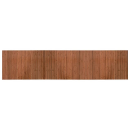 Tappeto Rettangolare Marrone 70x300 cm in BambÃ¹