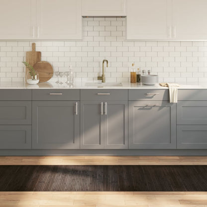 Tappeto Rettangolare Marrone Scuro 70x300 cm in BambÃ¹