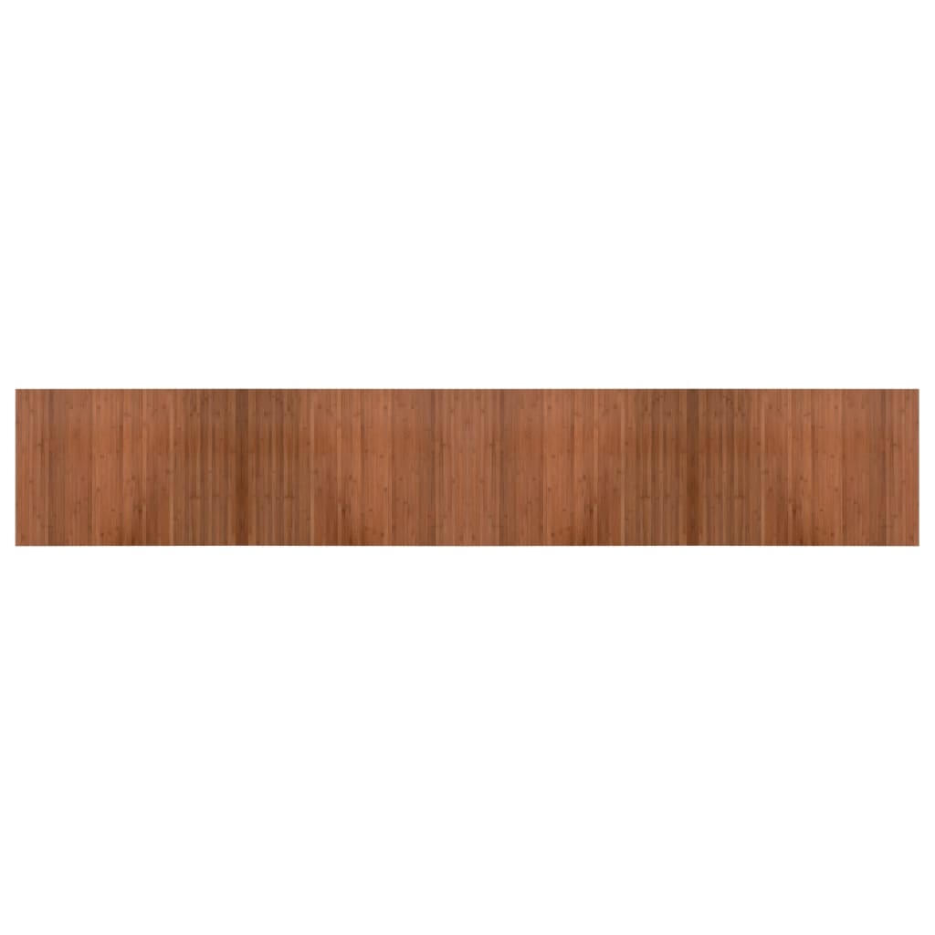 Tappeto Rettangolare Marrone 70x400 cm in BambÃ¹