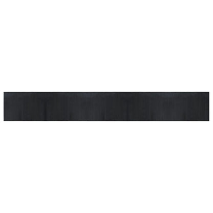 Tappeto Rettangolare Nero 70x500 cm in BambÃ¹