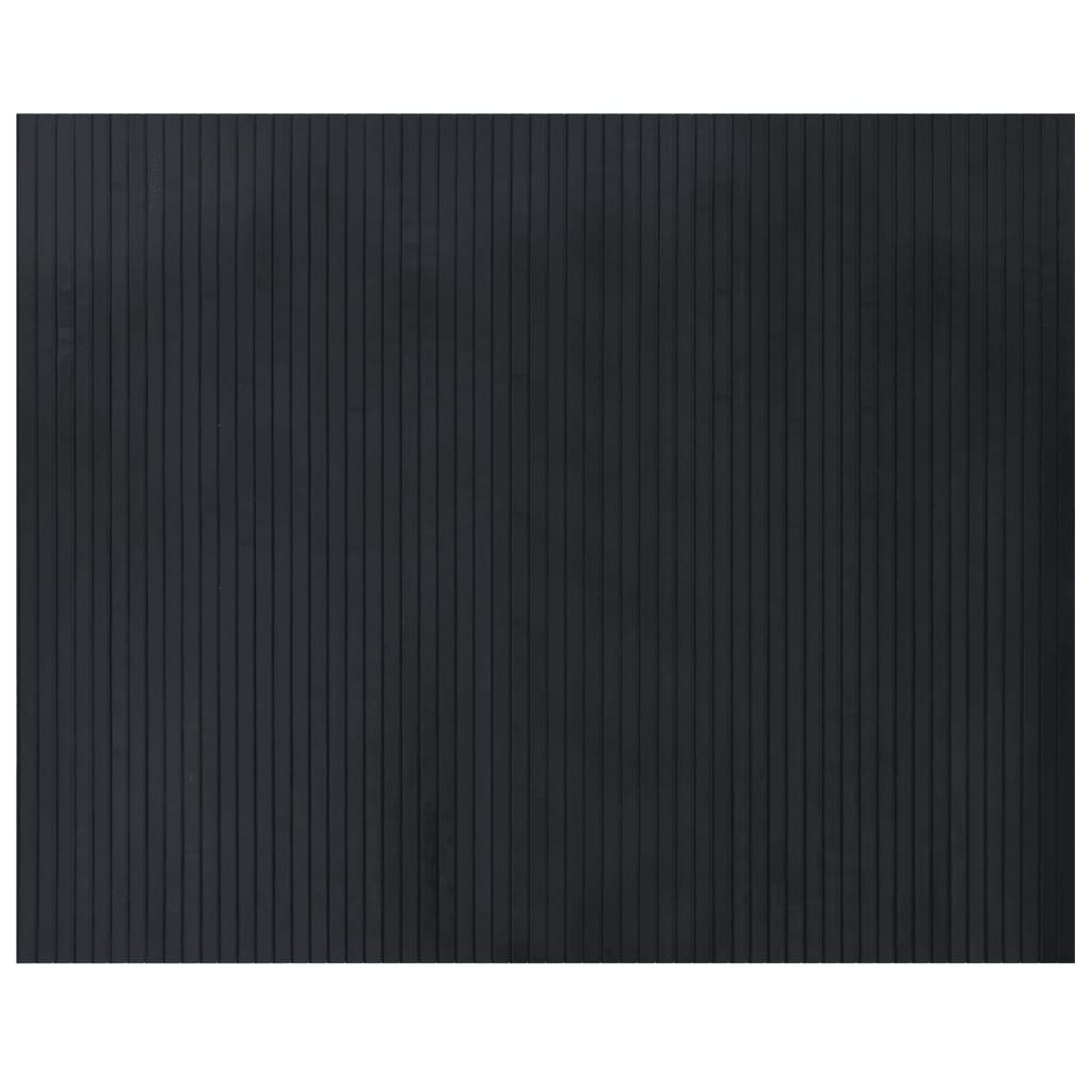 Tappeto Rettangolare Nero 80x100 cm in BambÃ¹