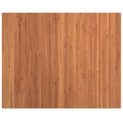 Tappeto Rettangolare Marrone 80x100 cm in BambÃ¹