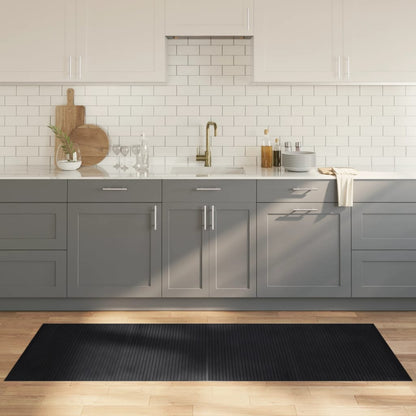 Tappeto Rettangolare Nero 80x200 cm in BambÃ¹