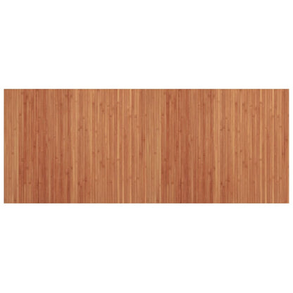 Tappeto Rettangolare Marrone 80x200 cm in BambÃƒÂ¹