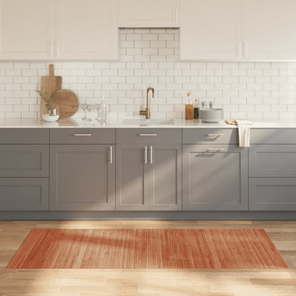 Tappeto Rettangolare Marrone 80x200 cm in BambÃƒÂ¹