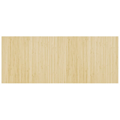 Tappeto Rettangolare Natura Chiaro 80x200 cm in BambÃƒÂ¹