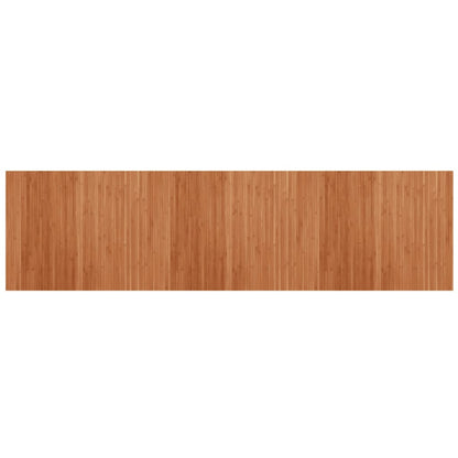 Tappeto Rettangolare Marrone 80x300 cm in BambÃ¹