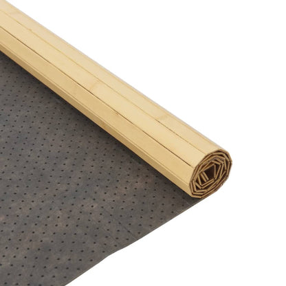 Tappeto Rettangolare Natura Chiaro 80x300 cm in BambÃ¹
