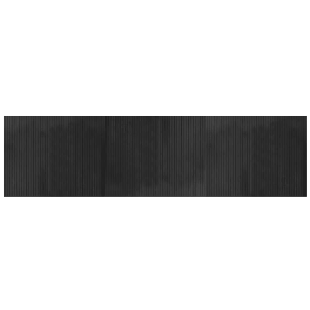 Tappeto Rettangolare Grigio 80x300 cm in BambÃ¹