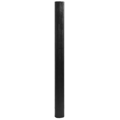 Tappeto Rettangolare Nero 80x400 cm in BambÃ¹