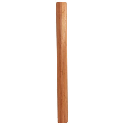 Tappeto Rettangolare Marrone 80x400 cm in BambÃ¹