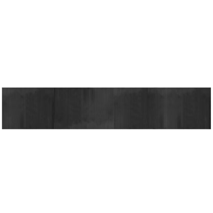 Tappeto Rettangolare Grigio 80x400 cm in BambÃ¹