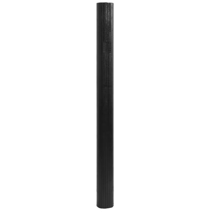 Tappeto Rettangolare Nero 80x500 cm in BambÃ¹