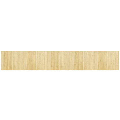Tappeto Rettangolare Natura Chiaro 80x500 cm in BambÃ¹