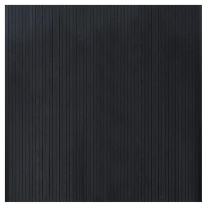 Tappeto Rettangolare Nero 100x100 cm in BambÃ¹
