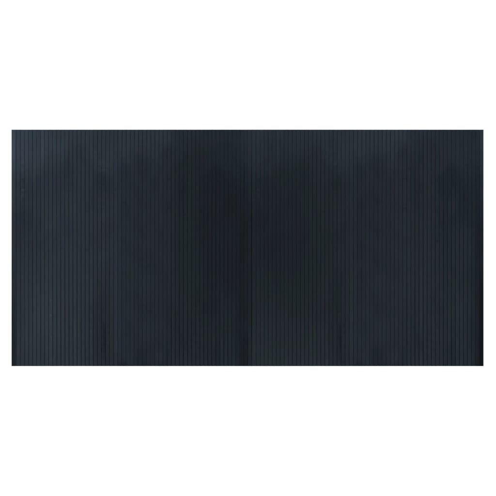 Tappeto Rettangolare Grigio 100x200 cm in BambÃ¹
