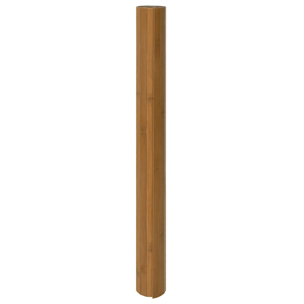 Tappeto Rettangolare Marrone 100x300 cm in BambÃ¹