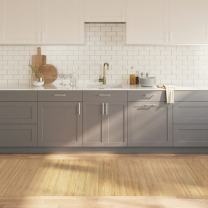 Tappeto Rettangolare Naturale Chiaro 100x300 cm in BambÃ¹